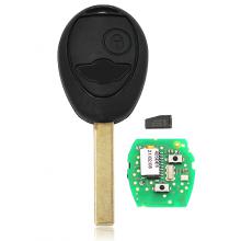 OEM 2 button Remote Key 433MHZ ID73 Chip For for BMW Mini Rover 75 2002-2005 with code