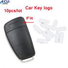 5PCS/lot 16X6mm Oval Car Key logo sticker for Audi remote keys