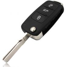 Remote Key Fob 3 Button For Skoda 3T0 837 202L / 202H 434MHZ ID48 CHIP