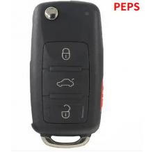 3+1 button Keyless-go Remote Key 315MHz ID48 Chip Fob for Volkswagen 2011-2017 (Models with Prox) P/N: NBG010206T 5K0 8