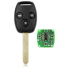 Remote Key Fob 3 Button 433MHz for NEW Honda CITY with ID46 Chip Ignition Key