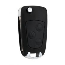 Remote Folding Key Flip Shell Case Uncut Blank For Ford Focus HU101