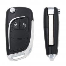 2 Buttons Modified Flip Folding Remote Car Key Shell For Chevrolet Lova Aveo Cruze For Buick