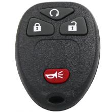 4 buttons Remote Start Car Key Fob for Buick Chevrolet Pontiac KOBGT04A