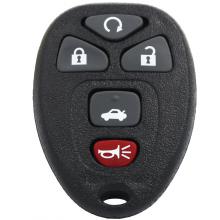 5 buttons Remote Start Car Key Fob for Buick Chevrolet Pontiac KOBGT04A