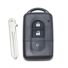 New Remote key Shell Case Fob 2 Button for Nissan Micra Xtrail Qashqai Juke Duke with blade
