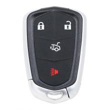 Replacement 4 Button Smart Remote Control Car Key Shell Case FOB for Cadillac SRX CTS ATS XTS Escalade ESV