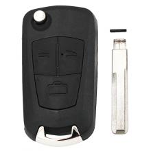 3 Buttons Modified Filp Remote Key Shell (HU43) for Opel