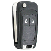 Remote Key Shell 2 Button For Opel HU100 Blade