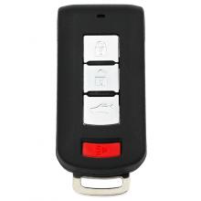 New Smart Remote Key Shell Case Fob 3+1 Button for Mitsubishi Lancer Outlander