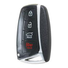3+1 Button New Smart Keyless Entry car key shell for Hyundai Genesis 2013-2015 Santa Fe Equus Azera Remote Control fob
