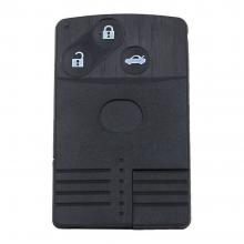 3 Buttons Smart Card Remote Key Shell Fob for Mazda 5 6 CX-7 CX-9 RX8 Miata