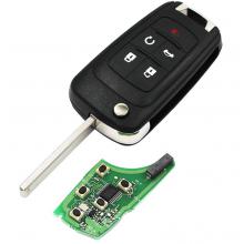 Remote Key 5 Button For Opel 433MHZ HU100 Blade