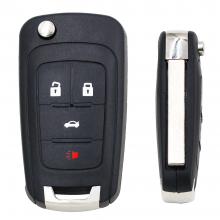 Remote Key Shell 3+1/4 Button For Opel HU100 Blade