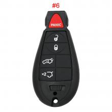 3+1 Buttons Smart Key 434Mhz for Chrysler #6 PCF7941 ID46 FCC ID: M3N5WY783X/ IYZ-C01C