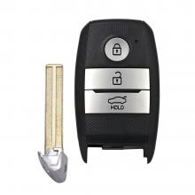 New Smart Car Remote key Shell Case 3 Button Fob for Kia K3 K5+ Uncut Blade