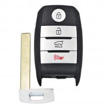 Smart Car Remote key Shell Case 4 Buttons Fob for Kia K3 K5+ Uncut plate Blade