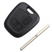 2 Buttons Remote Key Shell (with Groove) for Citroen