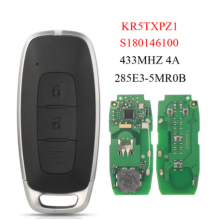 S180146100 2 buttons 4A Chip 433MHz For Nissan Kicks X-Trail Rogue Ariya 2023 2024 Car Smart Key Card KR5TXPZ1 285E3-5MR0B