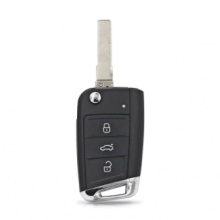 Keyless Go Remote Key Fob 434MHz ID48 for Volkswagen MQB Golf VII MK7,Skoda Octavia A7 2017 P/N: MQB48 433 HU66：5G6959752AB/BB 6V0959752D /Q