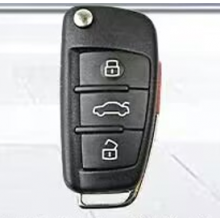 Keyless Go 3+1 Buttons Smart Key For Audi A3 / S3 2013 - 2017 ASK315MHz MQB48 CHIP/ FCCID:NBGFS12P71 PN: 81A 837 220J / 8V0 837 220 E / D/BVD 837 220A