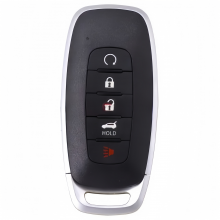 4+1 Buttons Keyless-Go Smart Key for Nissan Pathfinder Ariya Rogue 2022-2024 4A Chip 433.92MHz FCC ID: KR5TXPZ3 / IC: 7812D-TXPZ3