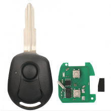 2 Buttons 315MHz / 477 / 433.92MHz 4D60 Chip Auto Smart Remote Car Key For Ssangyong Actyon Kyron Rexton