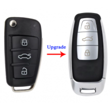 Car Modified Remote Key Shell Keyless Smart Key Case Upgrade for Audi A4 A6  Q7 TT  Remote Key Cover