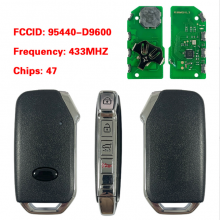 P/N: 95440-D9600 TQ8-FOB-4F24   4 Buttons Keyless Smart Remote Key Fob for Kia Sportage 2021 2022 433MHz ID47