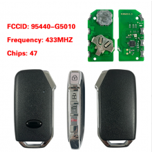 P/N: 95440-G5010 4 Buttons Smart Remote Car Key Fob 433MHz ID47 Chip for KIA Niro 2018 ​