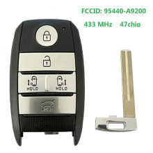 PN 95440-A9200 For KIA Carnival 2016-2017 Smart Remote Key FOB 5 buttons 433 MHz HITAG 3 47 chip FCC SVI-YPFGE05