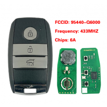 3 buttons​ Smart Remote Key 95440-Q6000 For KIA Seltos 2020 433MHz 6A Chip FCC ID SYE3FOB1908