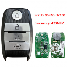 OEM Keyless Smart Remote Key FOB 433MHz 6A Chip For KIA Carens 2022 2023 SYEC3FOB2003 P/N: 95440-DY100 4 Buttons