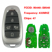 P/N: 95440-S8540 433MHz ID47 Chip  Smart Remote Key Fob for Hyundai Staria 2022-2024 FCC ID: TQ8-FOB-4F27