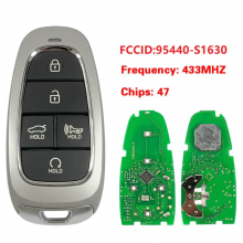 95440-S1630,Keyless Go 5 Button Smart Remote Key Fob for Hyundai Santa Fe 2023 433MHz 47 Chip TQ8-FOB-4F27