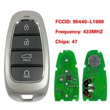 95440-L1000 4B ​Keyless Go Smart Remote Key ​for Hyundai Sonata 2019 2020 2021 433MHz ID47   ​