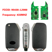 Original OEM 4 Buttons Smart Remote Flip Key Fob ​For Kia K5 ​2021 2022 2023  PN: 95430-L2000 / CQOTD00660 (DL3)