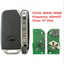 P/N : 95440-F6500 433MHz ID47 Chip 4 Buttons Smart Remote Control Key Fob for KIA
