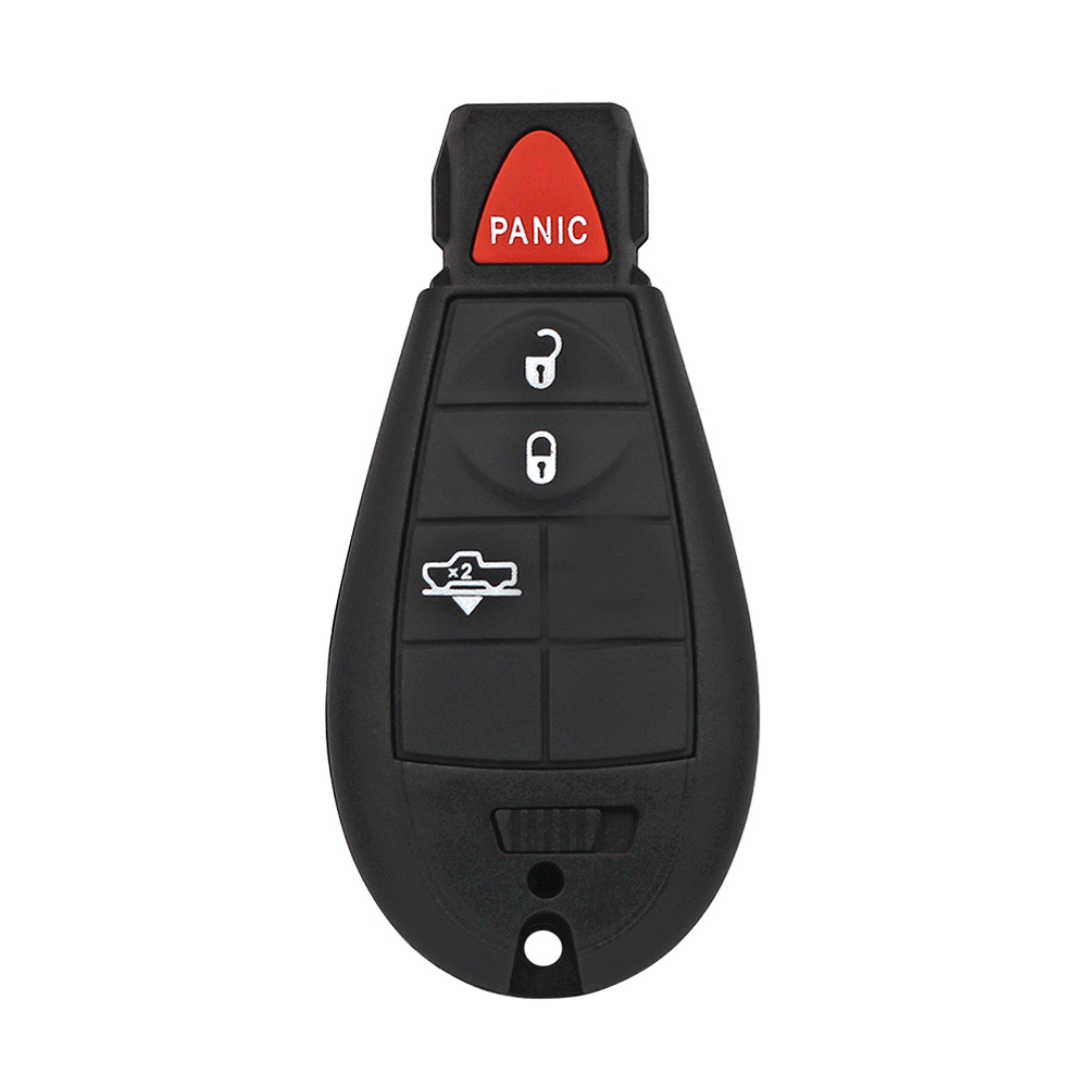 3+1 Button Remote Key Fob for Dodge RAM 1500 2500 3500 4500 With Remote Start PCF7961A ID46 Chip : GQ4-53T