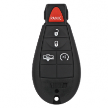 Aftermarket Remote Key Fob 5 Button for Dodge RAM 1500 2500 3500 4500 With Remote Start GQ4-53T PCF7961A ID46 Chip