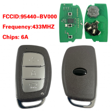 P/N: 95440-BV000 3 Buttons Smart Remote Car Key for Hyundai Creta 2021 433 MHz 6A Chip​