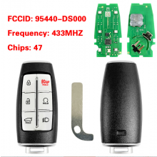 P/N: 95440-DS000 TQ8-FOB-4F36 Smart Remote Key 6 Buttons Fob 433MHz ID47 Chip for Hyundai GV70 2022