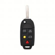 5 Buttons Modified Folding Remote Key Shell For Volvo