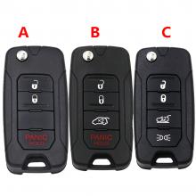 433.92mhz 4A Chip Car Key Fob Remote for Jeep Renegade Compass 2016- 2018 for Fiat 500X 2015 2017 2018 OHT1270254