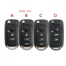 Remote Car Key Fob 4 Buttons 433.92Mhz With Megamos AES ID48 Chip For Fiat 500X Egea Tipo 2016 2017 2018
