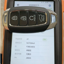 Genuine PCB 95440-J9600 4 Buttons Smart Key 433MHz ID47 Chip For Hyundai Kona 2021-2022