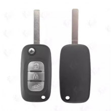 3 Buttons Flip Remote Key Shell for Benz Smart Fortwo 453 Forfour