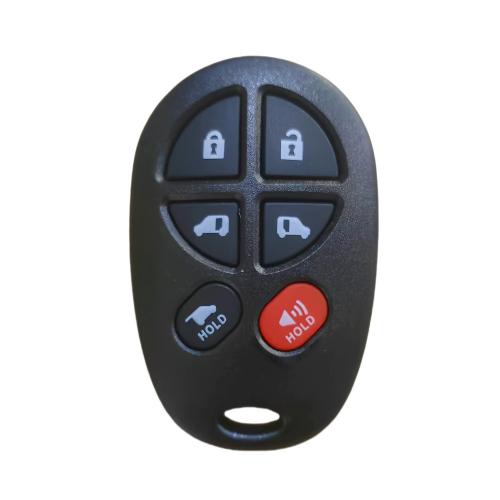 5 ButtonS / 6 Buttons  Remote Car Key Fob for Toyota Sienna 2004-2013 315MHz GQ43VT20T