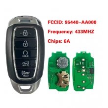 95440-AA000 Smart Remote Key Fob For Hyundai Elantra Avante CN7 6A Auto Smart Card Key 434Mhz 95440 AA000 MBEC5FOB2004