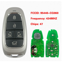 PN: 95440-CG060 5 Buttons Key Smart Remote Fob 47 Chip 433MHz For Hyundai Staria 2022 FCC ID TQ8-FOB-4F27